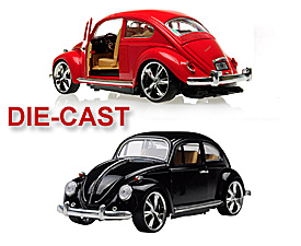 1:18 Lisence 4CH RC DIE-CAST metal model----Volkswagen Beetle