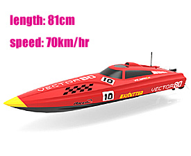 GPTOYS 2.4G 2CH 81cm brushless racing boat - Vector80