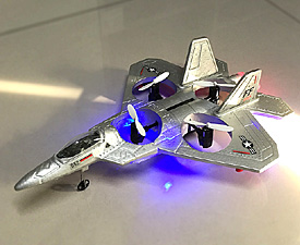 GPTOYS 2.4G 6CH 6-axis fighter plane - F-22